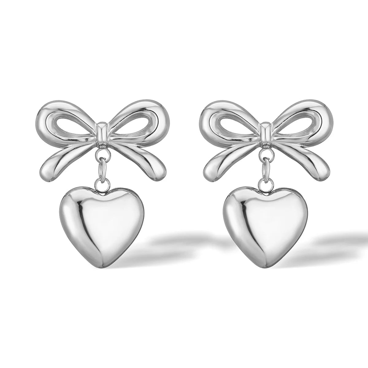 Orecchini Bonton silver