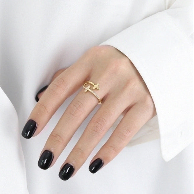 Anello Cross gold