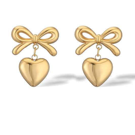 Orecchini Bonton gold