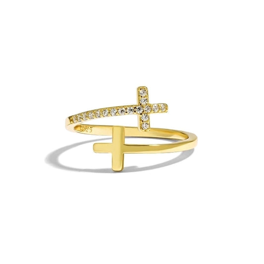 Anello Cross gold
