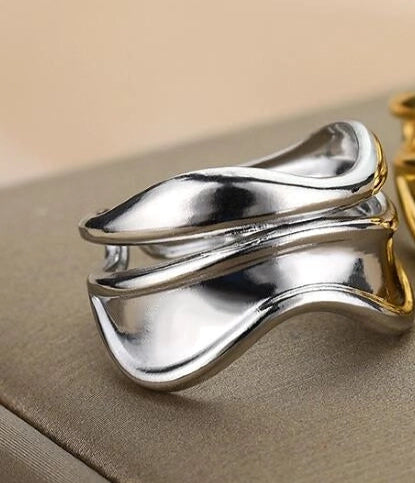 Anello Onde silver