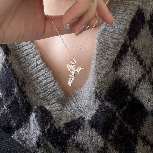Collanina Angel Silver