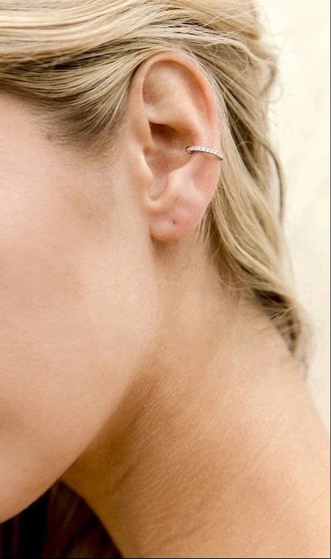 Ear cuff Diana Silver