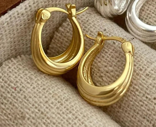 Orecchini Grecia gold