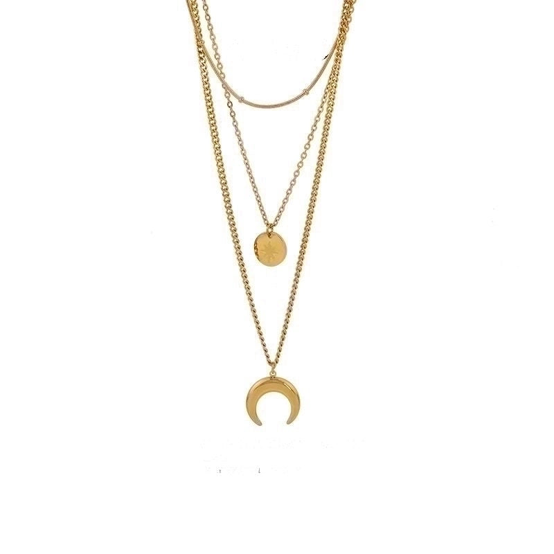 Collana Moon and Sun