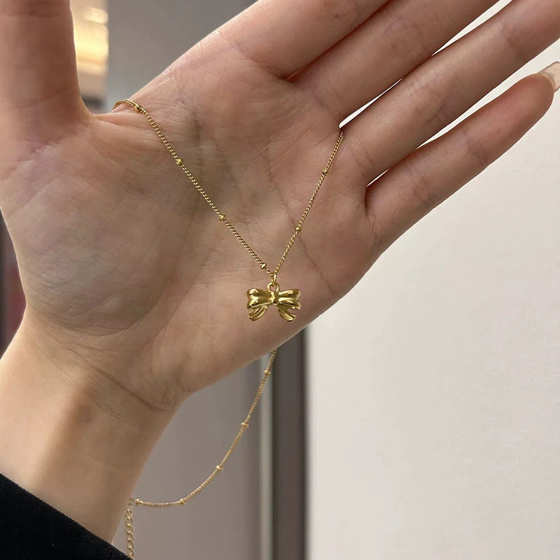 Collanina Ribbon gold