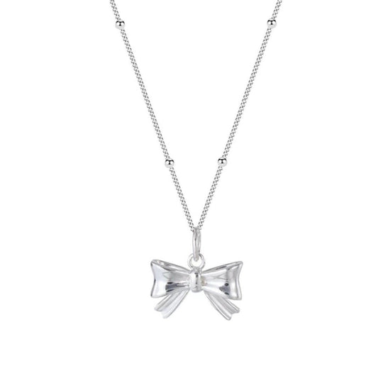 Collanina Ribbon silver