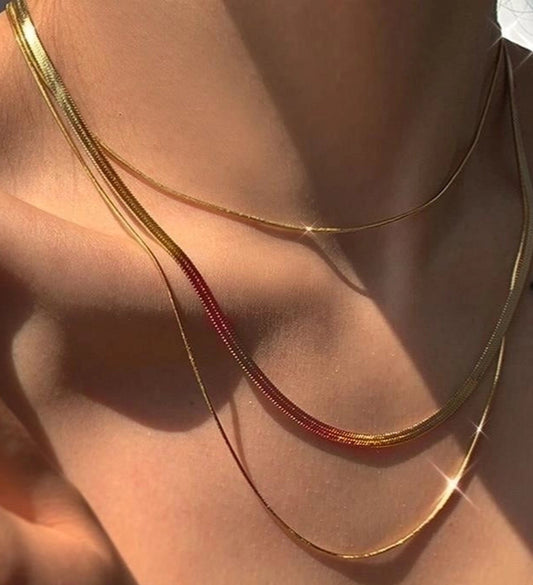Collana Snake Tris