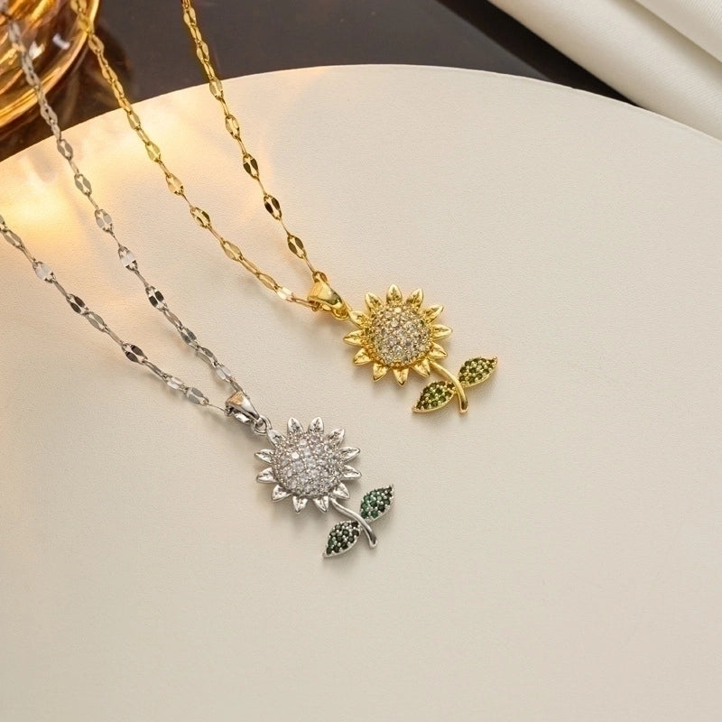 Collana Sunflower Gold